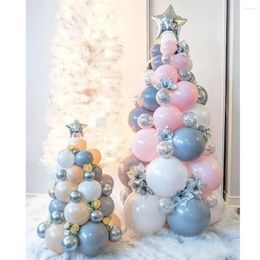 Christmas Decorations Tree Balloon Set ChristmaTree Ballon Xmas Pendant Noel Oranments Merry Dec For Home 2023 Happy Year