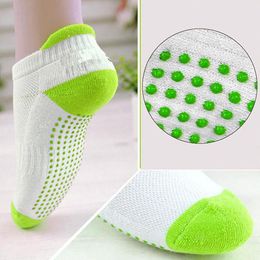 Sports Socks 1 Pair Women Yoga Sock Cotton Anti Slip Girls Ballet Dance Indoor Fitness High-Quality Good Grip