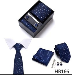 Bow Ties European And American Men's Tie Set Gift Box Group Business Formal Dress Office Worker Wedding TieBow