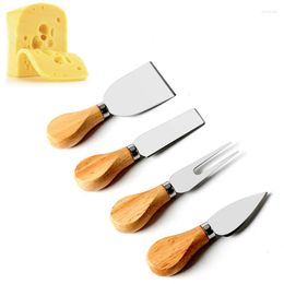 Dinnerware Sets Cheese Butter Cutter Knife Stainless Steel Set Household Flatware Restaurant Breakfast Tools 4pcs/set