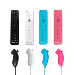 Game Controllers Built-in Motion Plus Remote For Wii Controller Nunchuck Wireless Gamepad Controle