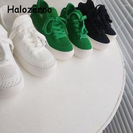 Athletic Shoes Spring Kids Sport Sneakers Baby Boys Brand Mesh Children Slip On Casual Girls White Chunky Trainers