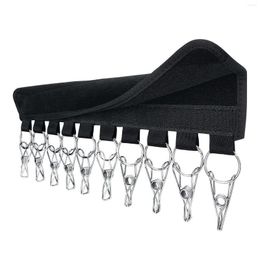 Storage Boxes Fabric Hanger Multifunctional Cap Holder Hat Hooks For Sock Clothes Towel Rack Hook Household Accessories