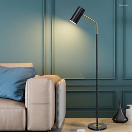 Floor Lamps Modern LED Lamp For Living Dining Room Decoration Bedroom Bedside Lighting Study Sofa Office Rotatable Reading Lights