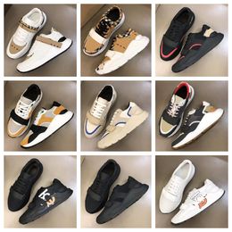 2024 Tasarımcı Sneakers Çizgili Vintage Sneaker Erkek Kadın Platform Platform Sıradan Ayakkabı Sezon Tones Flats Trainers Marka Klasik Açık Ayakkabı Orijinal