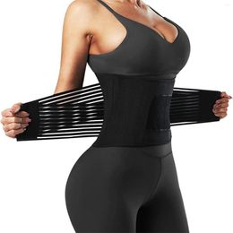 Waist Support Trainer Belt Elastic Slimming Body Shaper Fitness Sport Girdle Workout Shapewear For Women