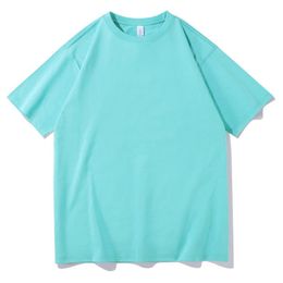 Men's T Shirts Short Sleeved T-Shirt Men Summer Solid Bottoming Shirt Clothing Casual O-Neck Candy Colour Camisetas Homme MY776Men'