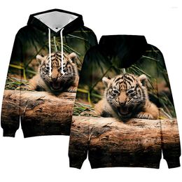 Men's Hoodies 2023 Sportwear Pullover Hooded Cosplay Animal Tiger Skin 3d Sweatshirts Men Women Fashion Anime Hoodie Sweatshirt