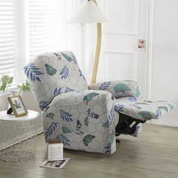 Chair Covers Single Seat Sofa CoverStretch Printed Fabric All-inclusive Protective CoverFunctional Chaise Longue Cover