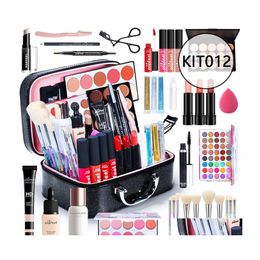 Makeup Sets Popfeel Set Fl Beginner Make Up Collection All In One Girls Light Cosmetics Kit Drop Delivery Health Beauty Dh85S