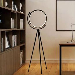 Floor Lamps LED Lamp Simple Remote Control Coloured Living Room Decoration Bedroom Restaurant Tripod Standing