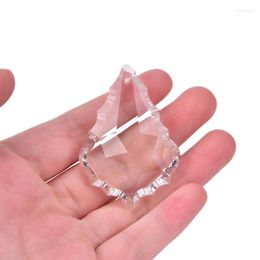 Chandelier Crystal Transparent Clear Glass Crystals Lamp Prisms Parts Hanging Drops Pendants 38mm/50mm/63mm/76mm