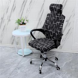 Chair Covers 1set Elastic Armchair Cove Office Meeting Hall Seat Cover Spandex Gaming