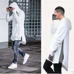 Men's Hoodies Hoodie Spring And Autumn Style European American Long Sleeve Side Zipper In Full-size Coat Hip-hop