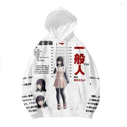 Men's Hoodies 2023 Akudama Drive Hoodie Casual Sweatshirt Teenager Adult Kids Pullover Hooded Long Sleeve 3D Pattern Streetwear Clothes