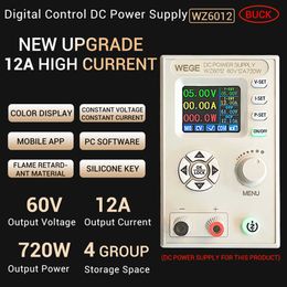 WZ6012 High-power Adjustable CNC DC Buck Converter Step-Down Power Supply Module Constant Current Voltage 60V 12A