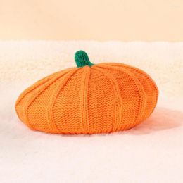 Berets Parent-child Hat Pumpkin Knit Cap Winter Mother And Baby Beanie Keep Warm Lightweight Creative