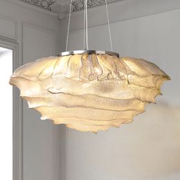 Luxury Tulips Pendant Lamps Modern Flower Pendant Lights Fixture American Luxury Romantic Hanging Lamp European Art Deco Home Indoor Dining Room Bedroom Droplight