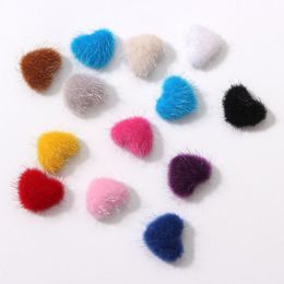 Nail Art Decorations 3D Magnetic Heart Poms Charms Detachable Colourful DIY Japanese Jewellery Manicure Tips Accessories #Nail