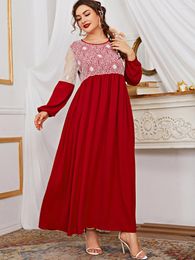 Ethnic Clothing Abayas For Women Vestido Plus Size Dubai Abaya Kaftan Turkey Arabic Muslim Long Dress Islam Robe Longue Femme Musulman