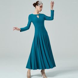 Stage Wear 2023 Slim Ballroom Dance Competition Dress Waltz Dresses Standard Skirt For Women Costumes