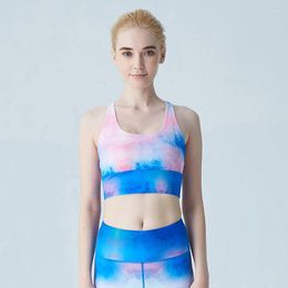 Active Shirts Yoga Shirt Women Bra Sleeveless Breathable Vest Seamless Pants Leggings Quick-Dry Fitness High-Waist Sports Outfit Gym Summer