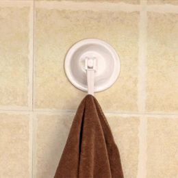 Hooks 4Pcs 5.5cm Round Hanging Plastic Seamless Hook Bathroom Vacuum Holder Strong Suction Cup Removable