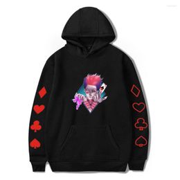 Men's Hoodies Anime HXH X Hoodie For Women Men Harajuku Sweatshirt Streetwear Hip Hop Pullover Hooded Jacket Hisoka Cosplay