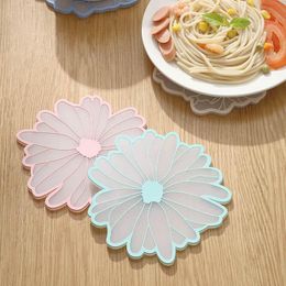 Table Mats & Pads 4color Silicone Mat Cup Heat Resistant Drink Coasters Non-slip Pot Holder Place Kitchen Accessories Kawaii