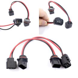 Lighting System Other LI MI P13W 5502 Extension Wire Wiring Harness Pre-wire Sockets Connector Adapter Plug For Fog Led Lights Bulb Retrofit