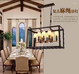 Pendant Lamps Vintage Iron Chandeliers Ceiling Chandelier Cocina Accesorio Living Room Decoration Ventilador De Techo