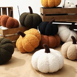 Pillow 1PC Pumpkin Nordic Ins Style Creative Cute Special-shaped Plush Living Room Sofa Head Bed