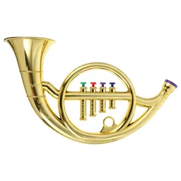 Party Decoration Horn Toy Kids Trumpet French Musical Toys Instrument Saxophoneperformance Model Mini Wind Props Instrumentssimulated