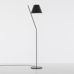 Floor Lamps Postmodern Black Hardware Living Room Lamp Creative Minimalist Designer Model