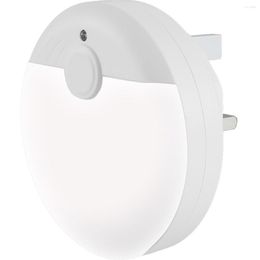 Night Lights LED Light W/ And Motion Sensor Plug-in Wall With Warm White 120° Beam Angle Induction