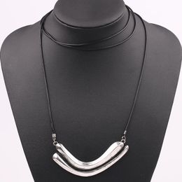 Pendant Necklaces Gothic Vintage Long Chain Choker Necklace Abstract Design Collar For Women Men Fashion Jewellery Accessories