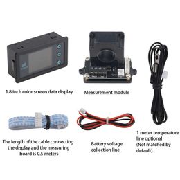 VAC9610S Battery Monitor 120V 50A 100A 200A 300A 500A Capacity Tester Indicator Voltage Current Meter Coulomb