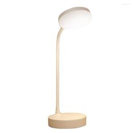 Table Lamps LED Desk Lamp Dimmable 3 Gear Adjustable Eye Protection School Bedroom Dormitory Library Reading Night Light 2000mA