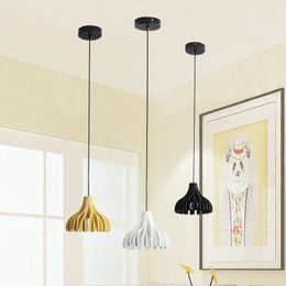 Chandeliers Modern Led Iron Stone Hanging Lights Nordic Lamp Chandelier Hang Kitchen Livingroom Dining Rooom