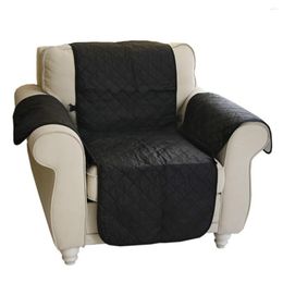 Stuhlabdeckungen 1PC Sofa Cover 1 Sitzer Reversible 21x73in Pongee für Wohnzimmer Hausmöbel Beschützer Couch