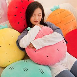 Pillow Fruit Simulation Cotton Office Chair Student Seat Dining Home Decor For Gifts 2023