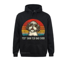 Men's Hoodies & Sweatshirts Men Long Sleeve Hoods Mens Shih Tzu Dad Ever Funny Gift Dog Lover Hoodie