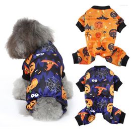 Dog Apparel Warm Soft Leopard Print Pajamas Cartoon Pet Clothes Coat Costume Yorkshire Chihuahua Clothing Small Puppy