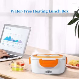 Dinnerware Sets Suchme Portable Warmer Heater Electric Lunch Box 2 In 1 Self Heating Stainless Steel Containers With Compartments 44