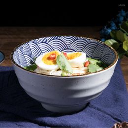 Bowls Japanese-style Noodle Soup Bowl Exquisite High-priced Tableware Lightweight And Luxurious Ceramic Household