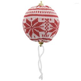 Christmas Decorations 6Pcs Balls Ornament Polka Dot Square Gift Shaped Tree Hanging Pendants Party Decor For Home Re