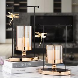 Candle Holders Home Room Desktop Decoration Romantic Wedding Candlelight Dinner Candlestick Decor Accessories Christmas Gift