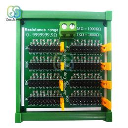 DIN Rail Mount Programmable Potentiometer Module Adjustable Resistance Range 0-9999999R Step 0.1R