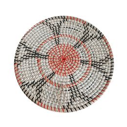 Table Mats Hanging Woven Wall Basket Decor Decorative Serving Or Fruit Bedroom Hangings 30cm & Pads