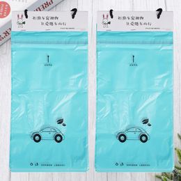 Interior Accessories 100pcs Disposable Car Storage Pouch Paste Trash Bag Garbage For Auto